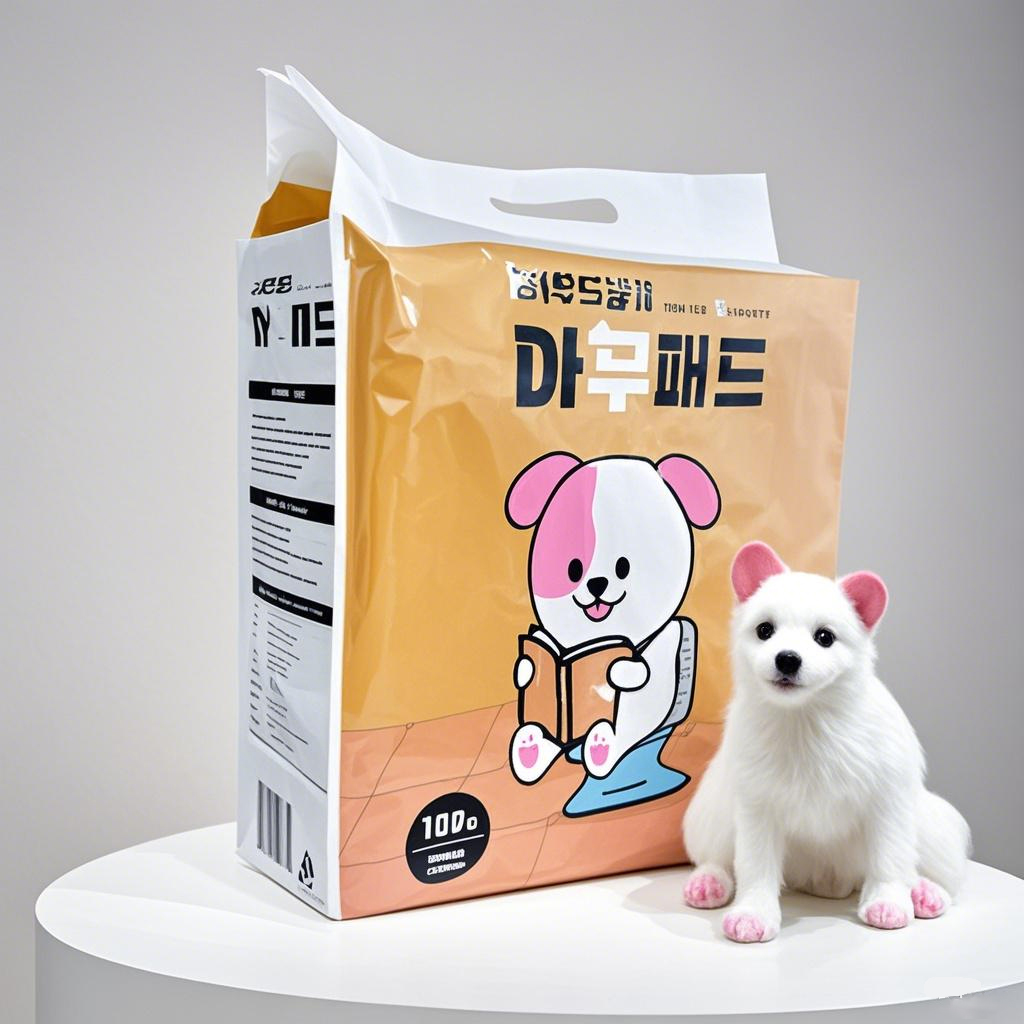 Pet urine pad packaging bag